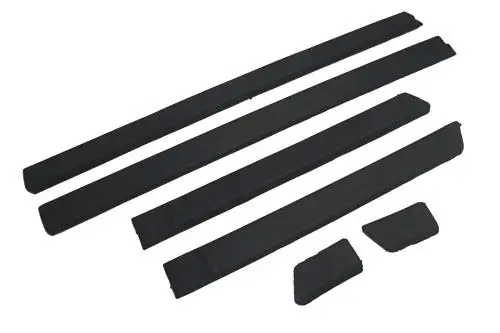 Бесплатная доставка абсолютно новый набор накладок на боковые двери (4 дверная Толстая версия) для vw Jetta MK2|door