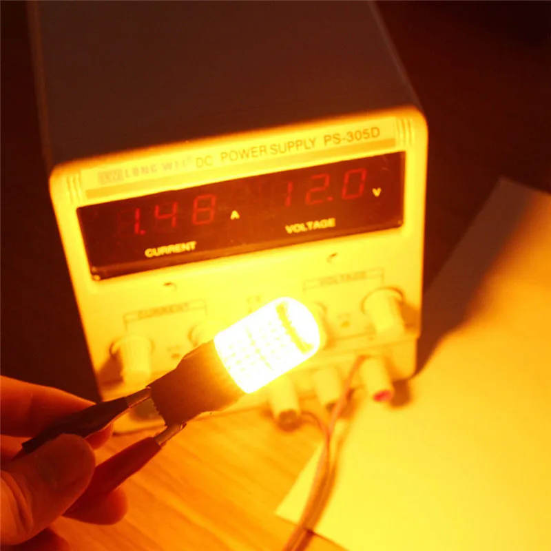 1 шт. Высокая мощность 3014 144smd T20 7440 светодиодный лампы низкое потребление CanBus без