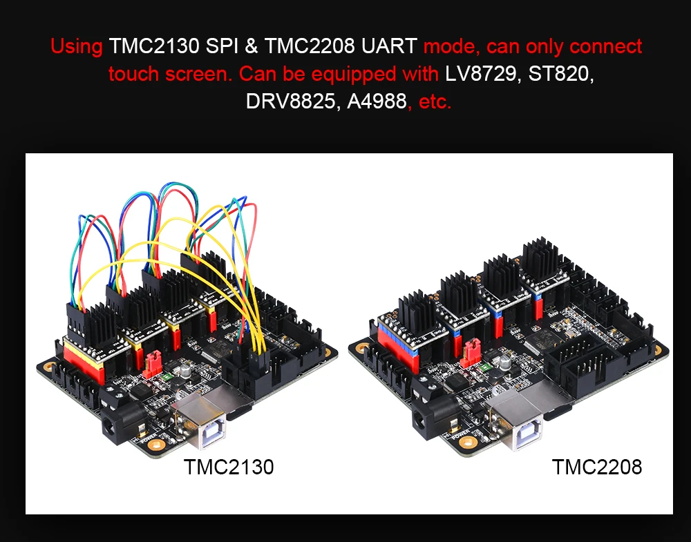 BIGTREETECH СКР мини V1.1 32-битный материнская плата TFT28 Сенсорный экран для TMC2208 TMC2130 SPI драйвер RepRap MKS Gen L 3D-принтеры Запчасти