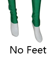 No Feet Пользовательские варианты для деталей, таких как капюшон съемный открытые глаза промежность молния - Цвет: No Feet