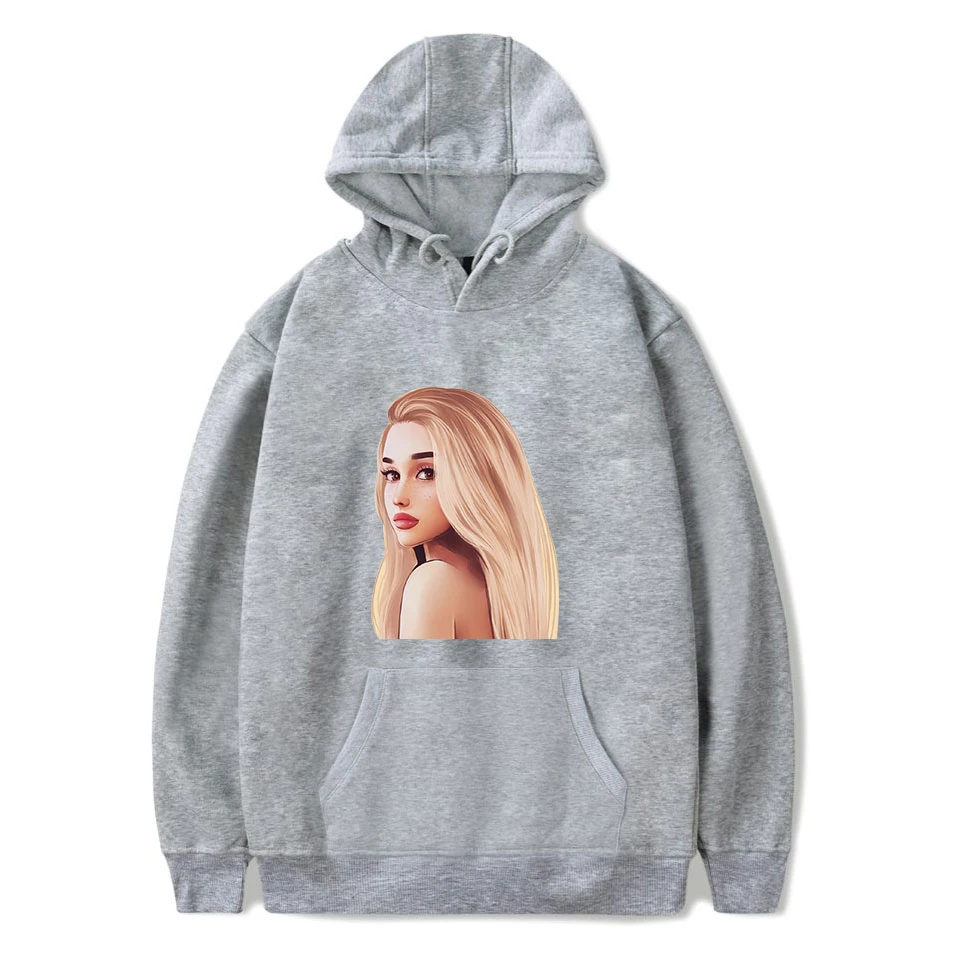 Милый розовый печати Ariana Толстовка &quotГранде&quot Idol Для мужчин/Для женщин