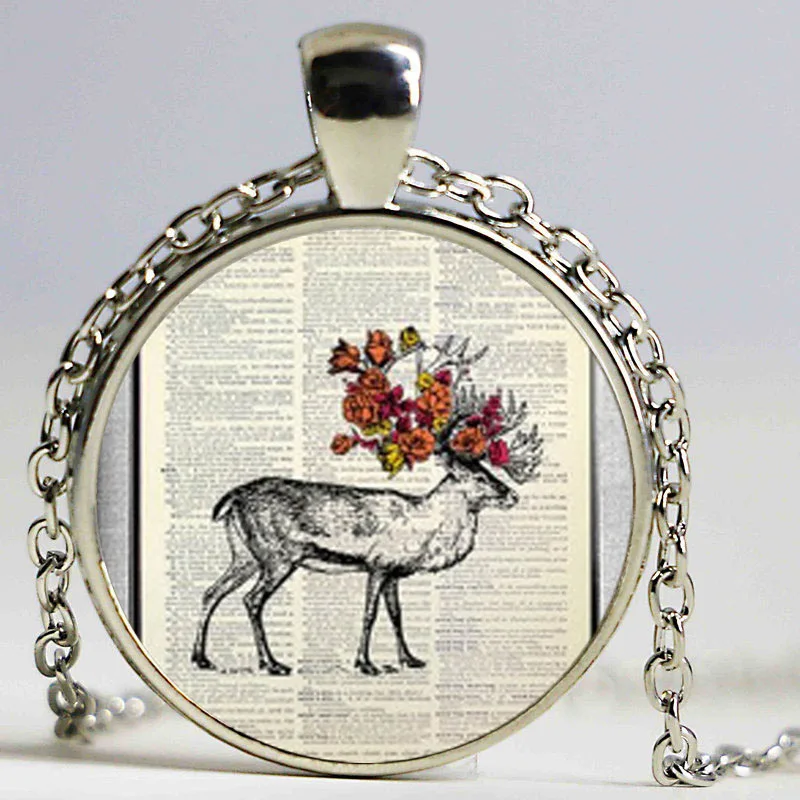 Новый круглый стеклянный кабошон 25 мм художественный кулон динозавр жираф