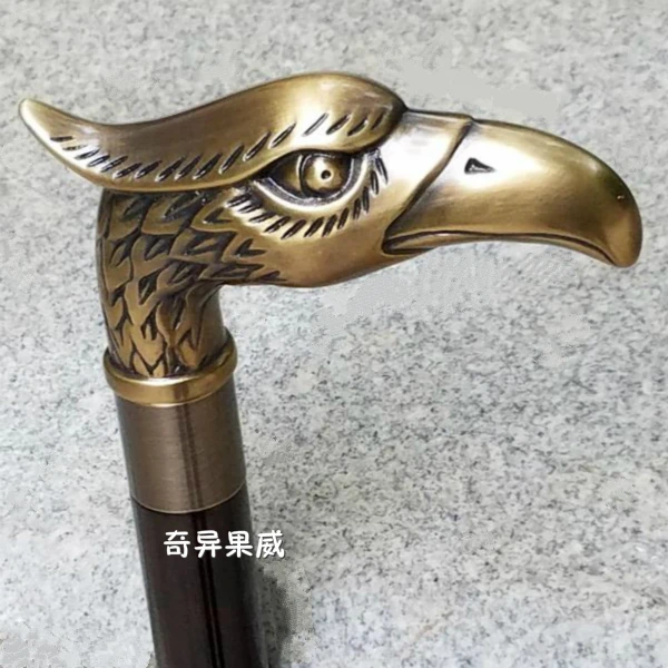 

В одиночный медный импортные деревянная трость старая трость Walker съемки реквизит подарок на день рождения