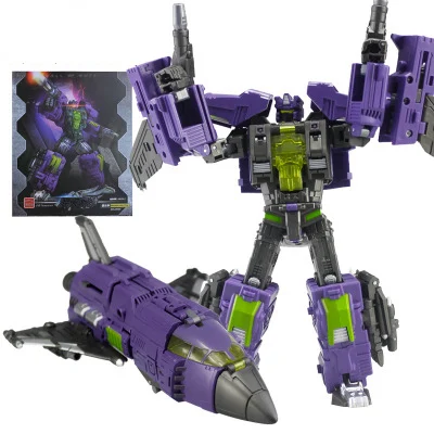 Blastoff (with box) Трансформация WB стиль MBD Bruticus членов-натиск Blastoff Vortex Brawl Swindle 5в1 TF Рисунок Коллекция мальчик Робот Игрушки - Цвет: Blastoff (with box)