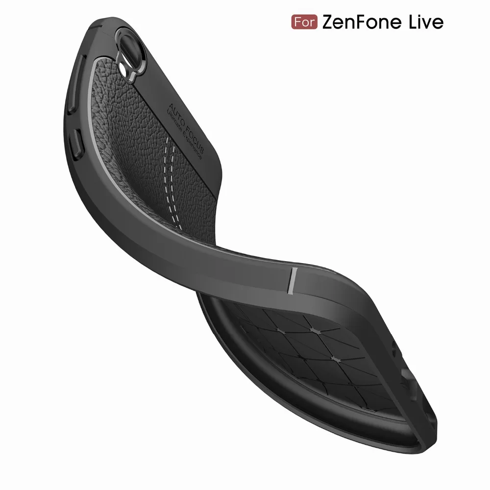 Чехол с текстурой личи для Asus Zenfone Live Zb501Kl чехол телефона лента на заднюю панель |