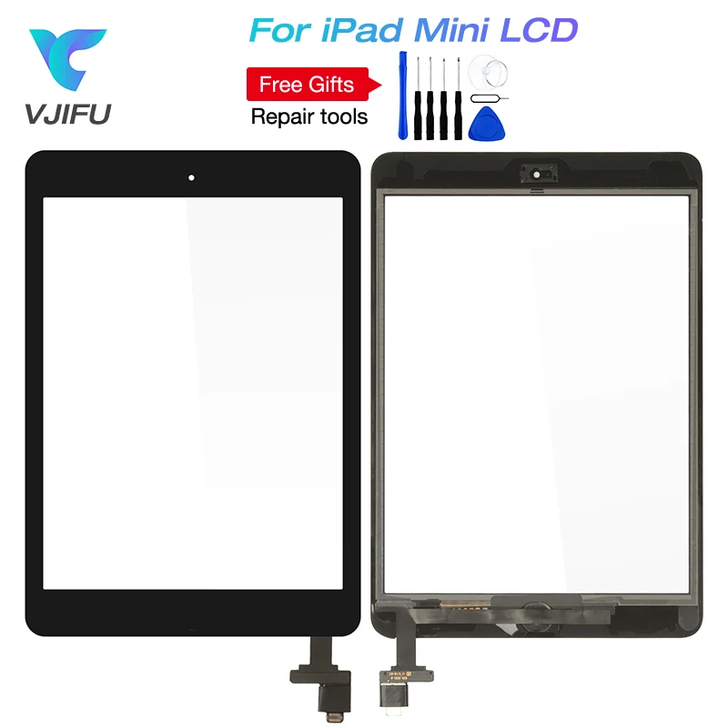 Сенсорный экран для iPad mini 1 2 3 4 7," mini mini2 mini3 mini4 сенсорный дигитайзер стекло с кнопкой Home для сенсорных частей iPad