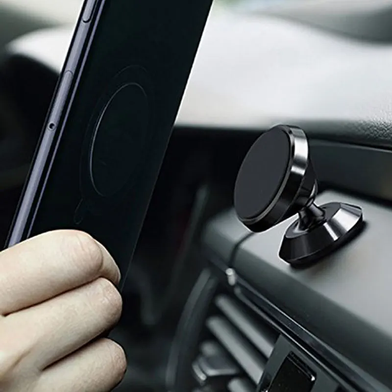AHHROOU Магнитная автомобильная подставка для телефона iPhone X 8 7 Samsung S8 Dashboard GPS