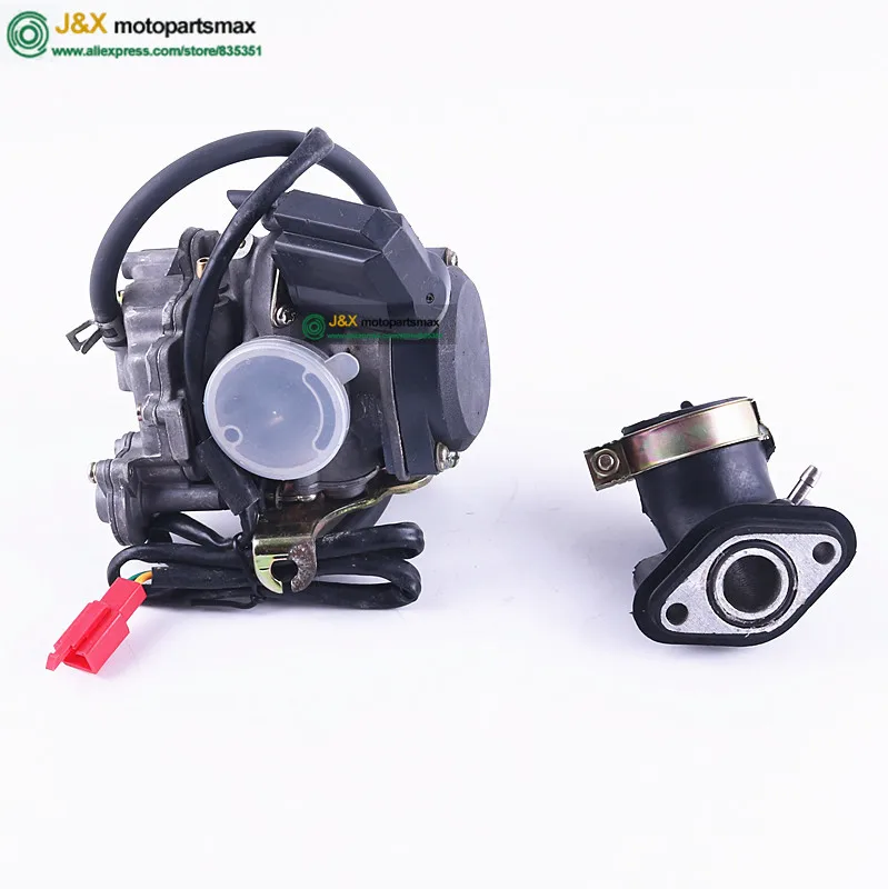 GY6 50 80 100 cc 137QMA QMB139 4T Комплект цилиндров головка A9 распределительные ролики