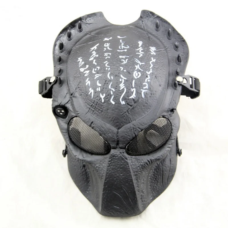 ZJZ04 Хищник волк 2 0 черная тактическая Защитная Полнолицевая маска для страйкбола