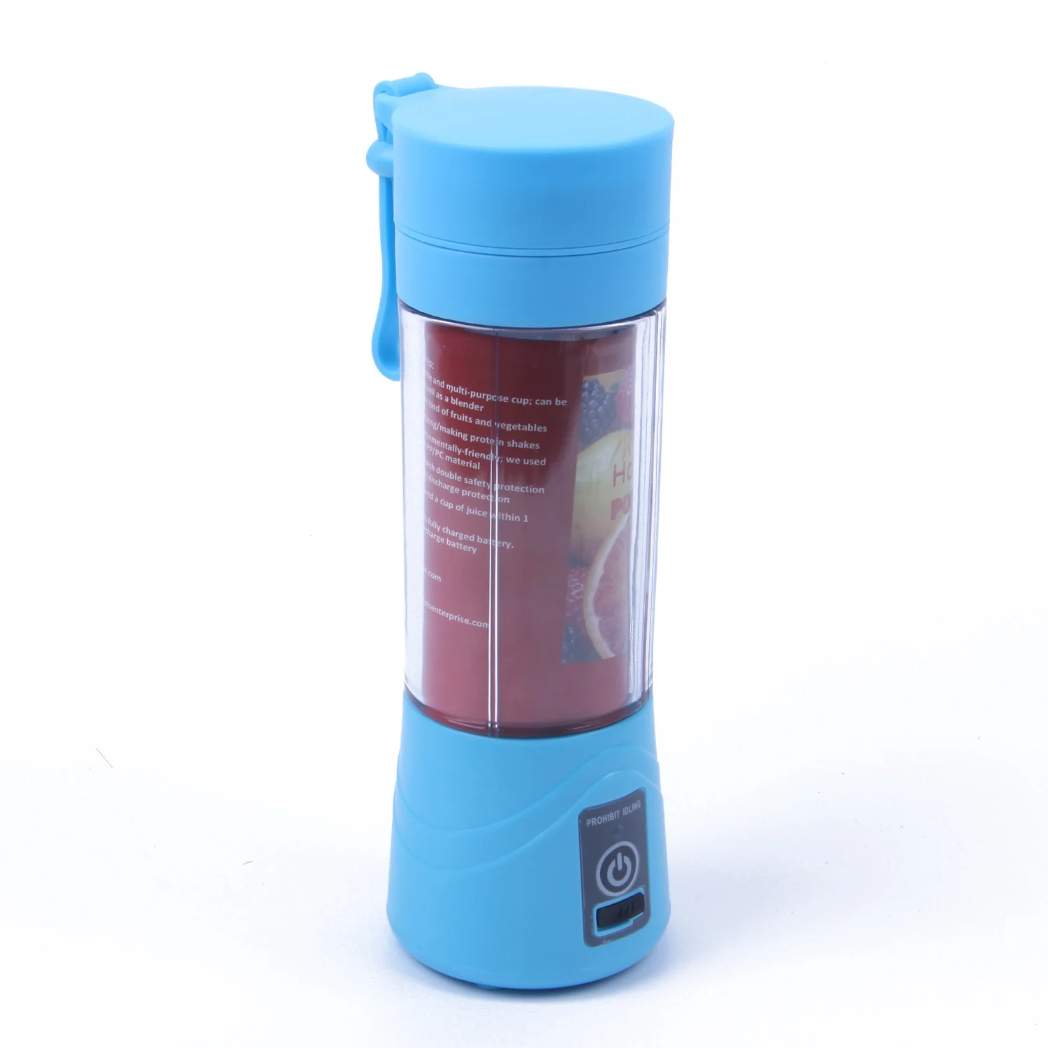 380ml USB Rechargeable Blender Mixer Portable Mini Juicer Juice Machine Smoothie Maker Household Small Extractor New Drop | Бытовая