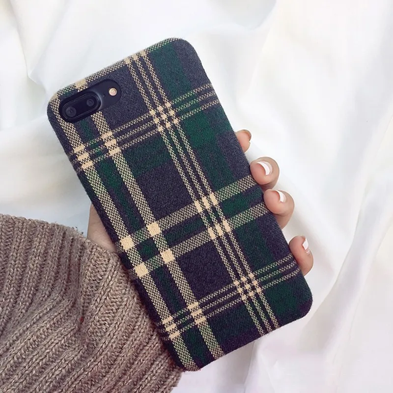8 Мягкий чехол из ТПУ с тканевой текстурой для iphone 7, чехол, ультра-тонкий силиконовый чехол для телефона s, для iphone 6, 6 S, 7, 8 Plus, X, Xs, Max, чехол s - Цвет: 8