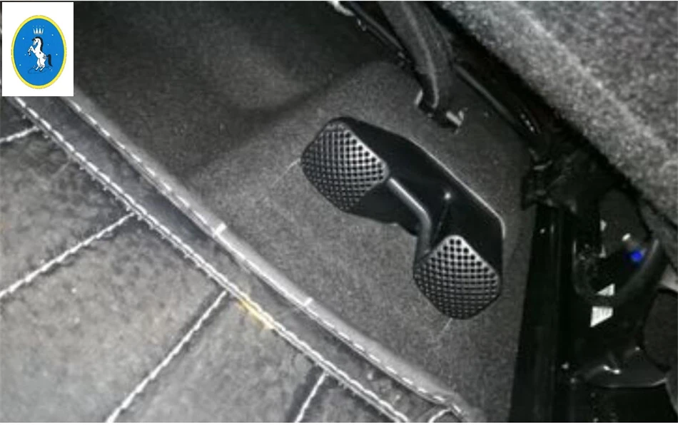 Yimaautotrims сиденье под Кондиционер AC Vent Outlet Frame Cover Trim Plastic! Интерьер для Renault Koleos 2017 2018