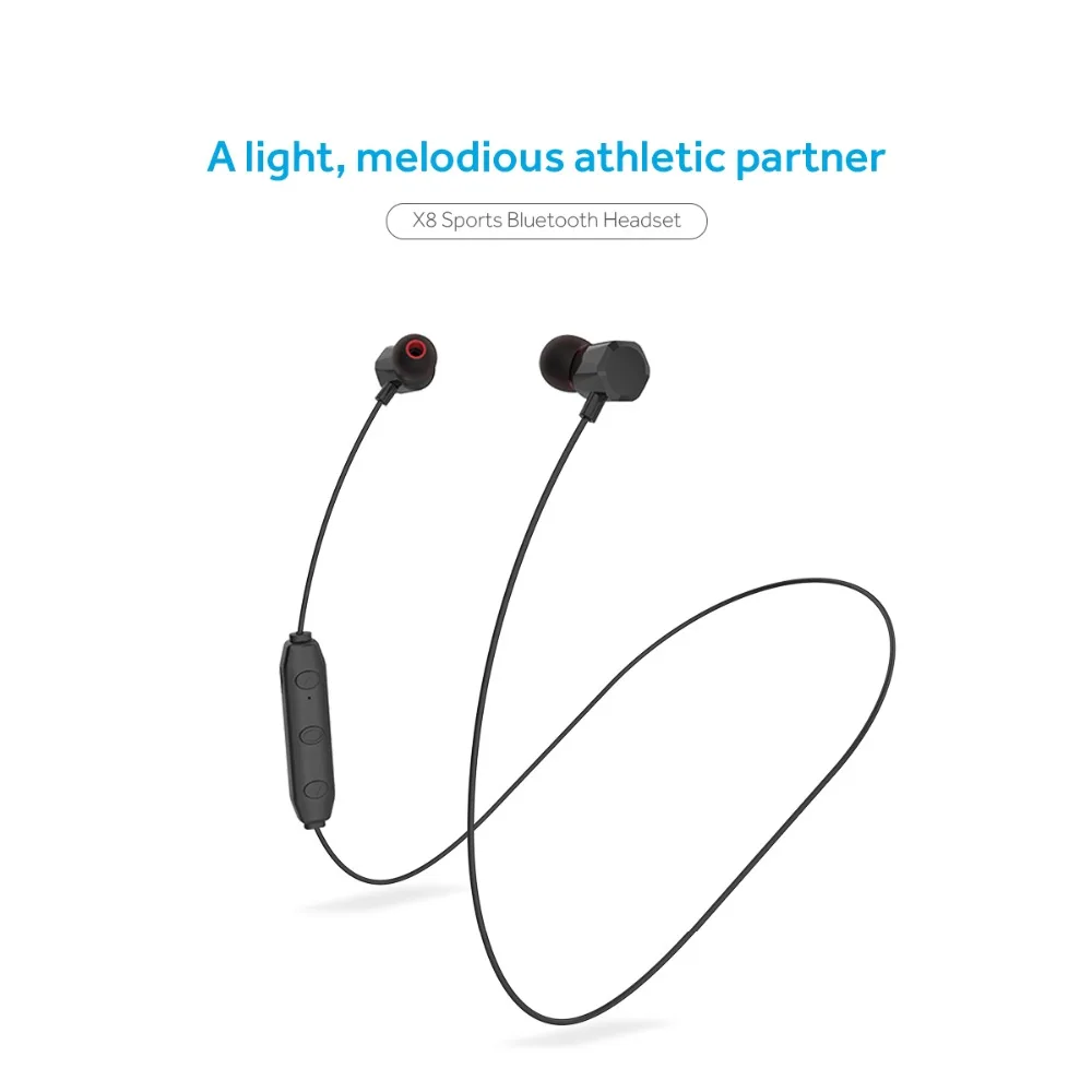 Rockspace беспроводные наушники bluetooth-наушники на шею для Xiaomi iPhone наушники стерео auriculares fone de ouvido с микрофоном