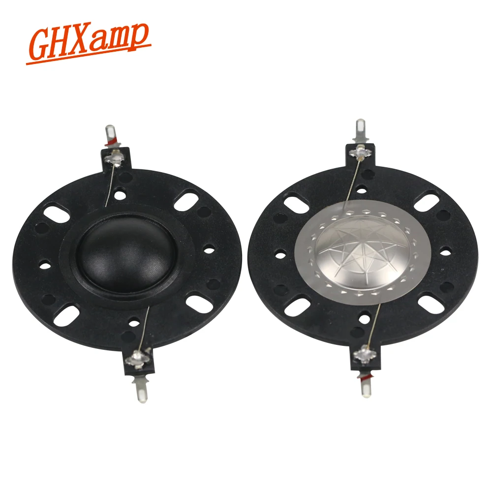 Tweeter Speaker Peças de Reposição Cúpula Tweeter Treble Bobina de Voz Diafragma de Titânio de Seda 25.4 mm 8ohm 25.5 Núcleo Pcs
