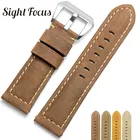 Ремешок для часов Panerai Garmin из телячьей кожи, 222426 мм