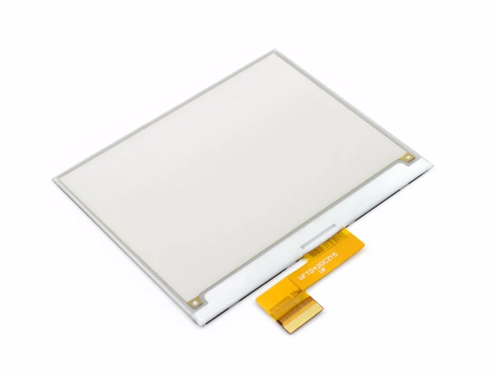 4 2 дюймовый E-Ink сырьевой дисплей 400x300 E-paper желтый черный белый трехцветный SPI без