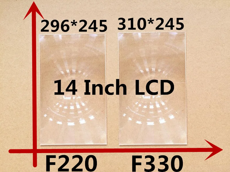 2pcs Free shipping 14 inch professional projector fresnel lens  with HD fine groove pitch for DIY projector kit Fresnel Lens