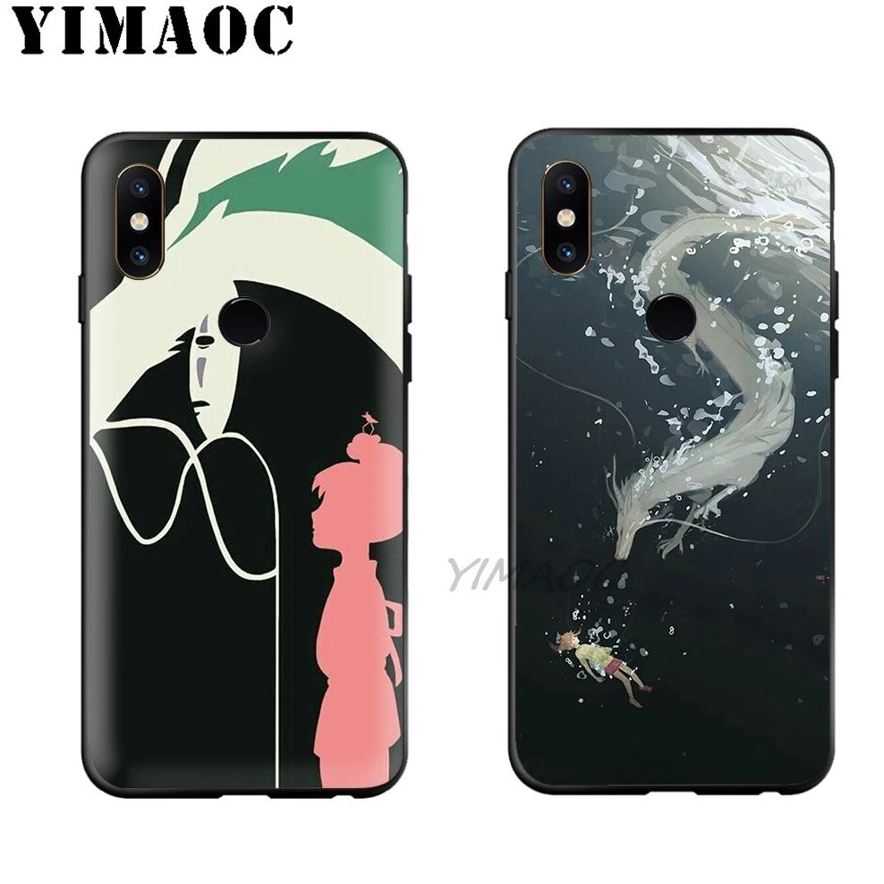 YIMAOC Spirited Away No Face Soft Case for Xiaomi Redmi Note 7 6 6A 5 4 4X 4A 5A S2 7A GO K20 Plus Pro |