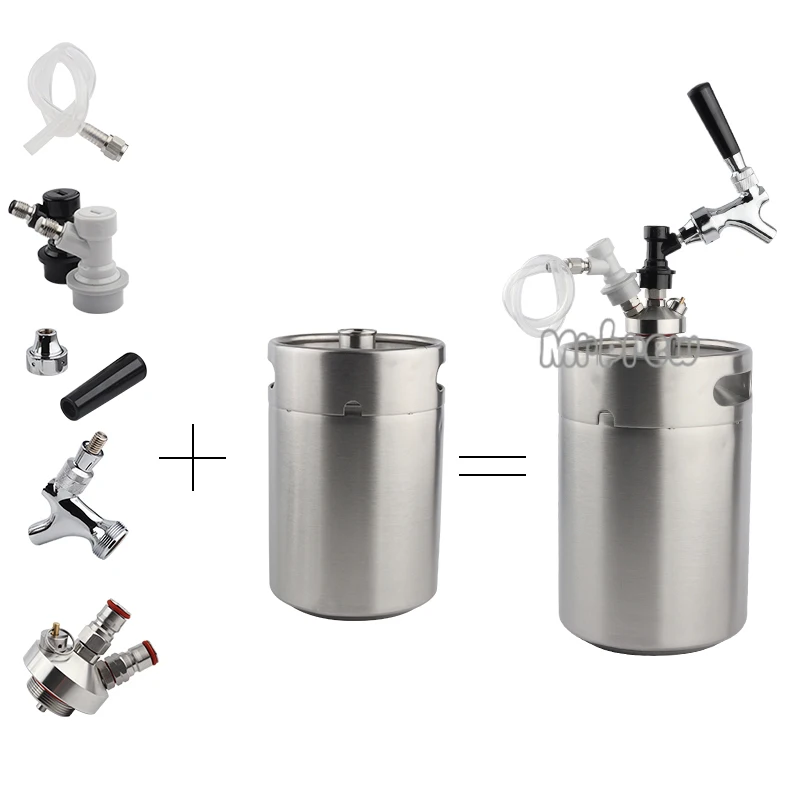 Мини дозатор для Бочков и пива 5 л|keg dispenser|keg growlerball lock homebrew |