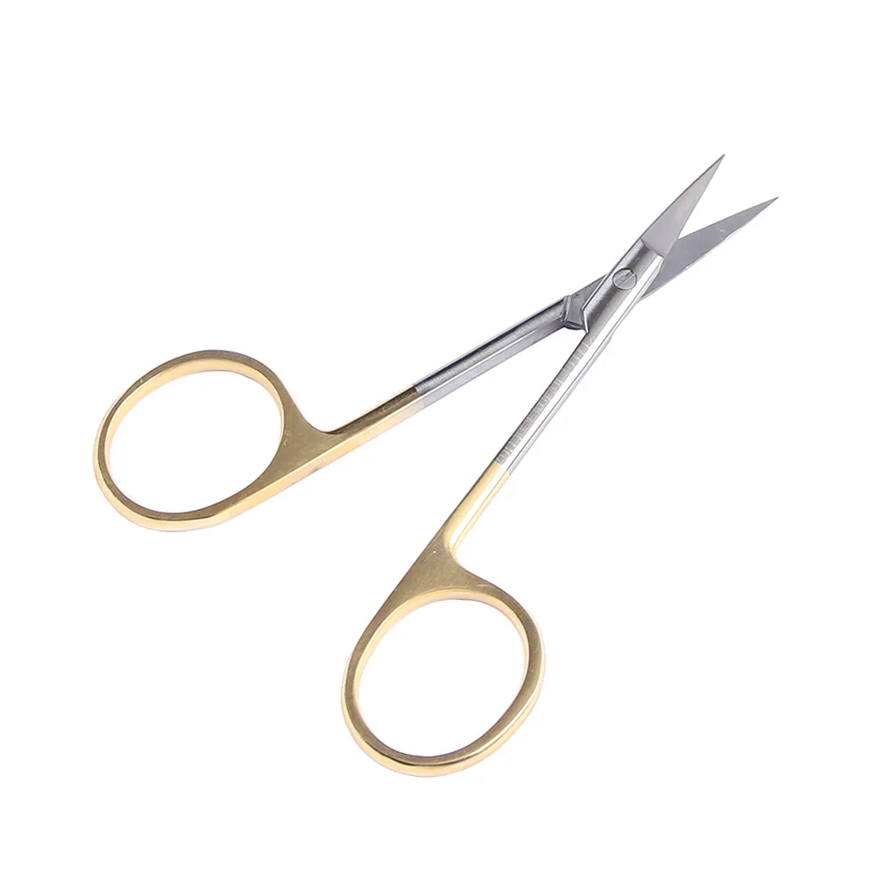 Double eyelids curved scissors eyebrows open eyes sharp surgical instruments medical | Красота и здоровье