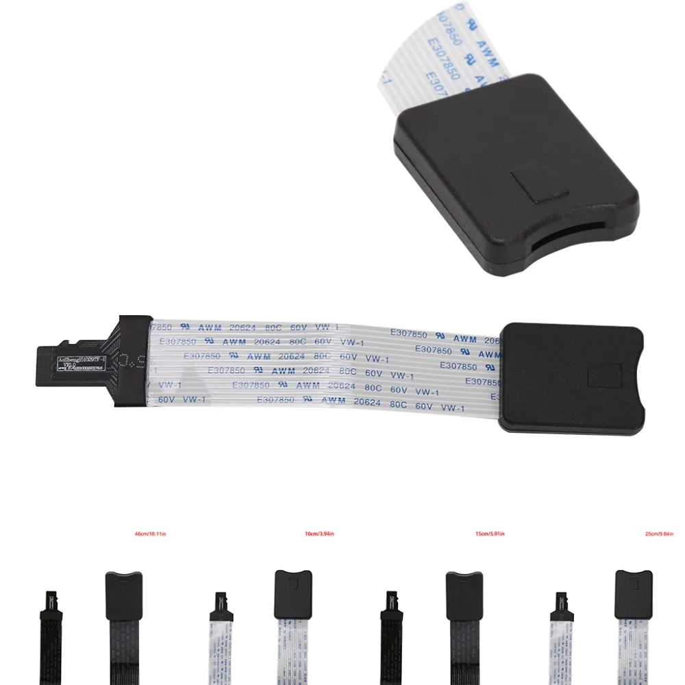 TF папа MicroSD женский кард ридер удлинитель Кабель для телефона автомобиля GPS ТВ