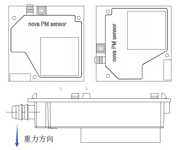 Nova PM сенсор SDS011 Высокоточный лазер pm2.5 Датчик качества воздуха модуль супер пыли датчики, цифровой выход