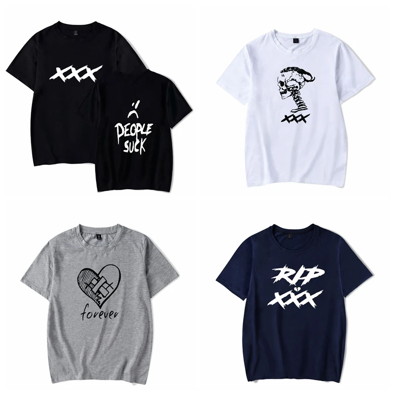 

Xxxtentacion T Shirt RIP Men Tee Rap Oversized Male Casual Hip Hop Large Size 4XL Streetwear Hombre Cotton Unisex Drop Shipping