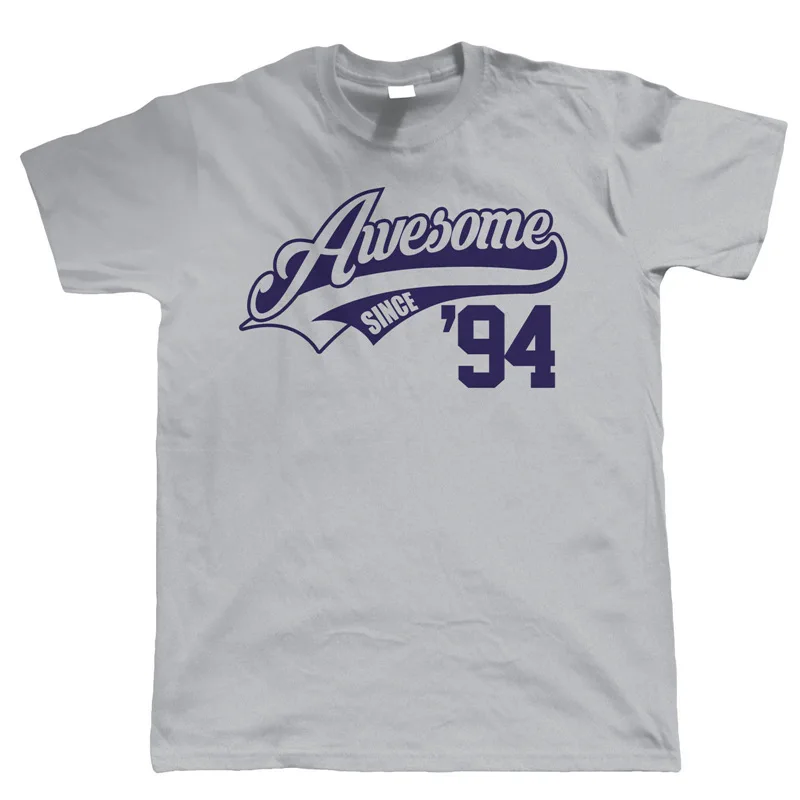 Дешевые Продажа 100% хлопок короткий рукав o образным вырезом Мода 2018 мужские Awesome с