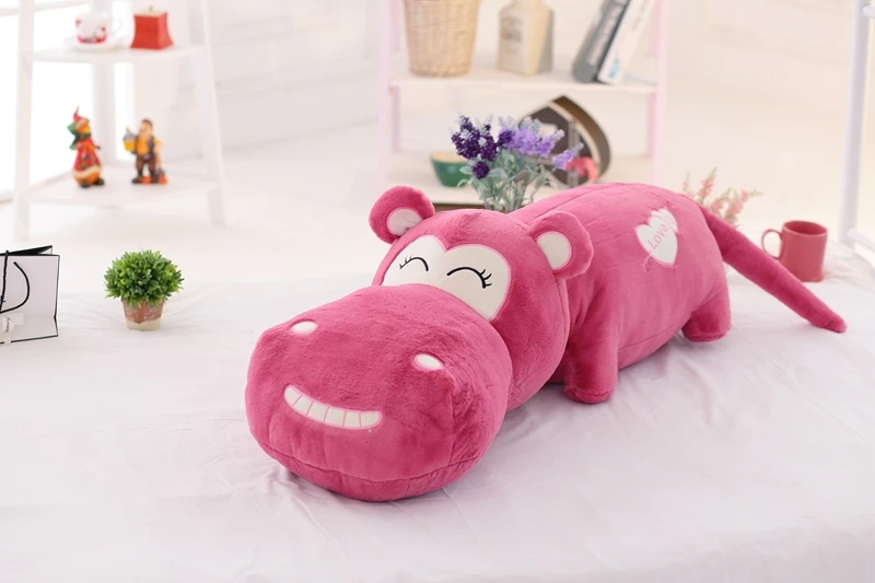 2016 Бесплатная доставка многоразовая красочная игрушка Happy Cartooon Бегемот с