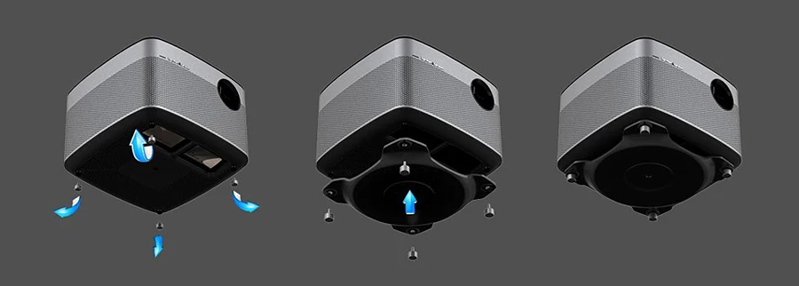 XGIMI лоток подставка для проектора XGIMI H1 оригинальные аксессуары можно соединить с настенным кронштейном/потолочным кронштейном/X-напольной подставкой