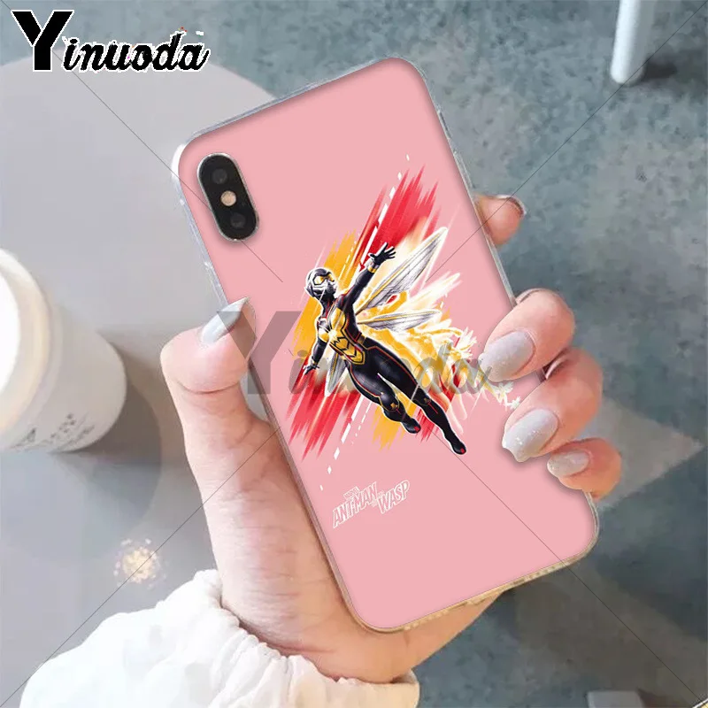 11pro MAX Marvel Ant man DIY Окрашенные красивые аксессуары для телефонов Чехол Apple iPhone 8 7 6 6S