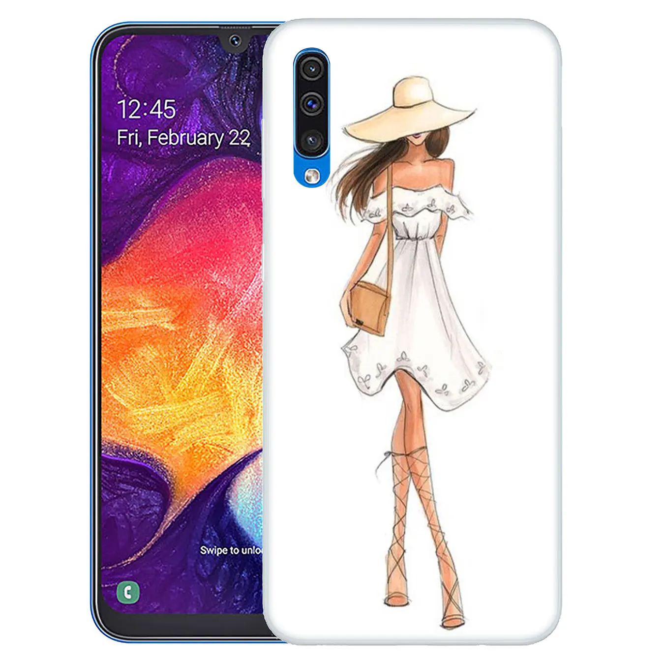 Lavaza красивое платье для девочек чехол Samsung Galaxy A10 A20 A30 A40 A50 A60 A70 M40 M30 M20 M10 A20e |