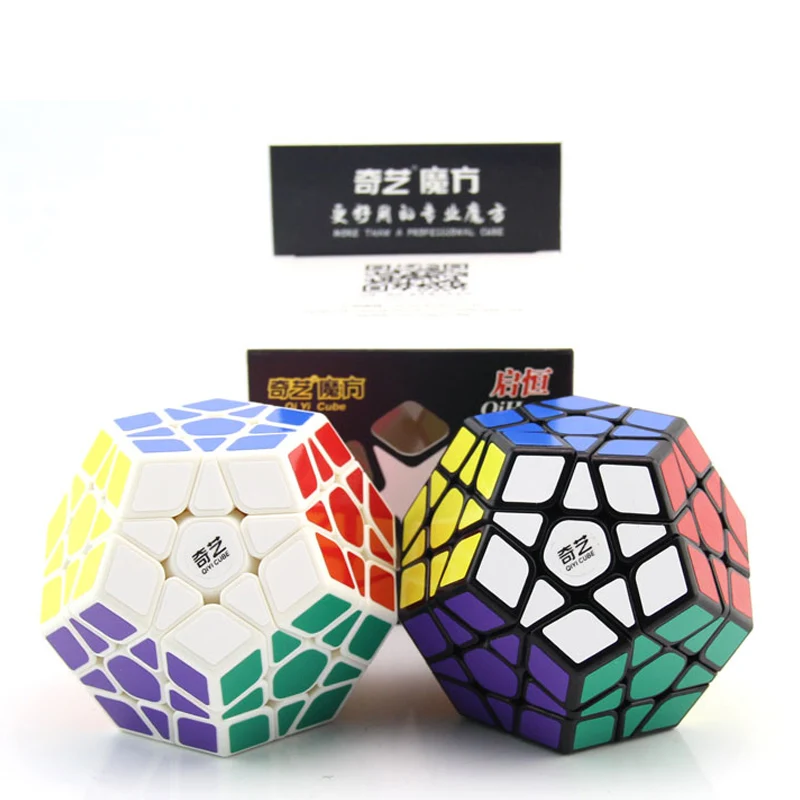 QIYI Мега куб 5X5X5 Скорость для Волшебная головоломка 12-сторонние Oyuncak Neo Cubo Magico детей