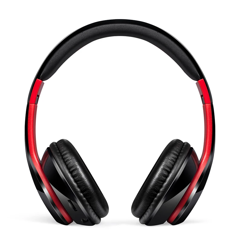 Беспроводные Bluetooth наушники складные регулируемые музыкальные спортивные с FM