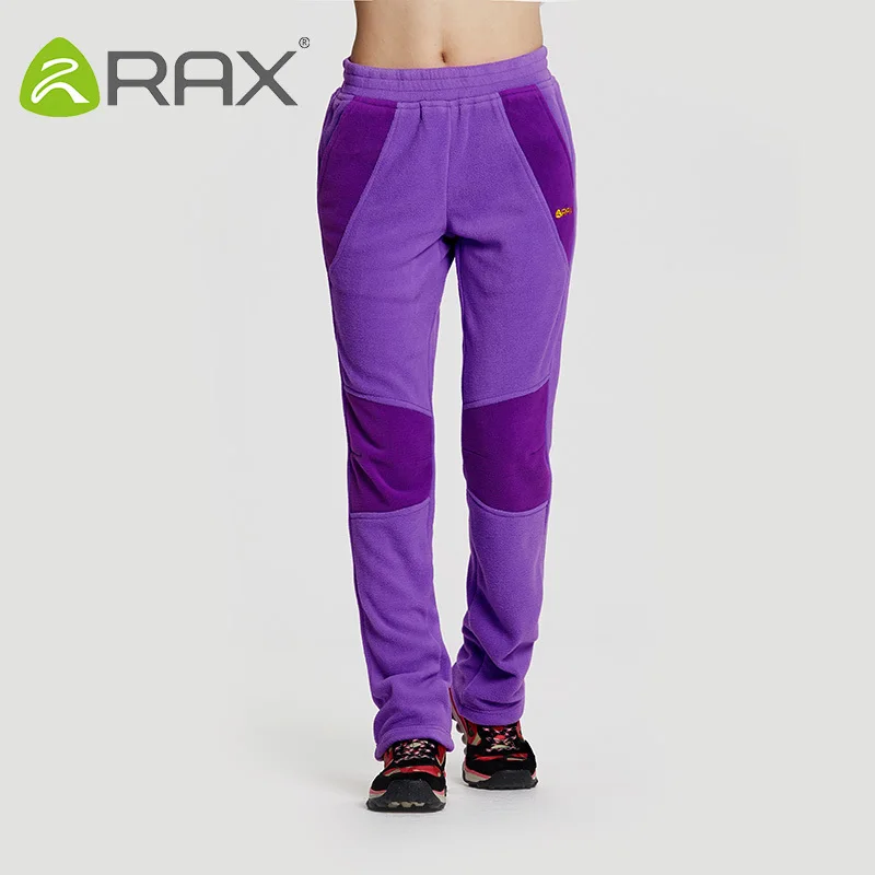 Rax 2015 термальные флисовые походные брюки для мужчин женщин зимние уличные