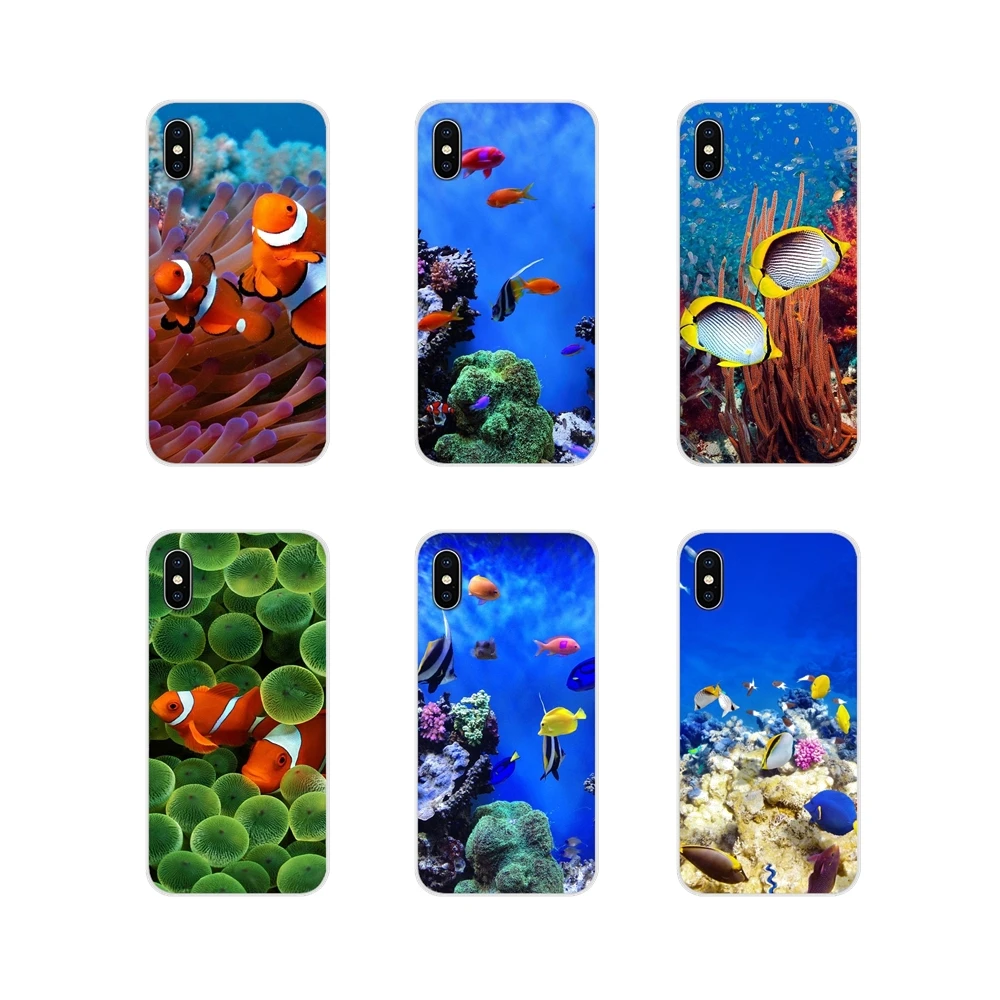 Sea Life &amp Fish милые аксессуары чехлы для телефонов Чехлы Samsung Galaxy J1 J2 J3 J4 J5 J6 J7 J8 Plus 2018
