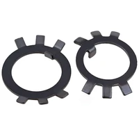 51020pcs gb858 black carbon steel lock gasket spacer m10 m12 m14 m16 m18 m20 m60 lock washer for slotted round nut