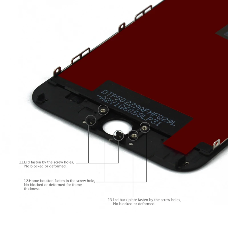 ЖК дисплей с сенсорным экраном 5 шт./лот AAA для iPhone 6 plus дигитайзер в сборе