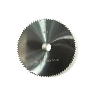 U01W carbide tungsten key cutter 60.4*5.25*9.53mm*80T cutting saw blade mini circular saw oscillating multi tool