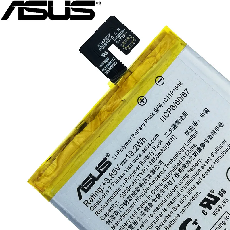 ASUS 5000 мАч C11P1508 батарея для ASUS Zonfone Max ZC550KL Z010AD Z010D Z010DA телефон высокое качество батарея
