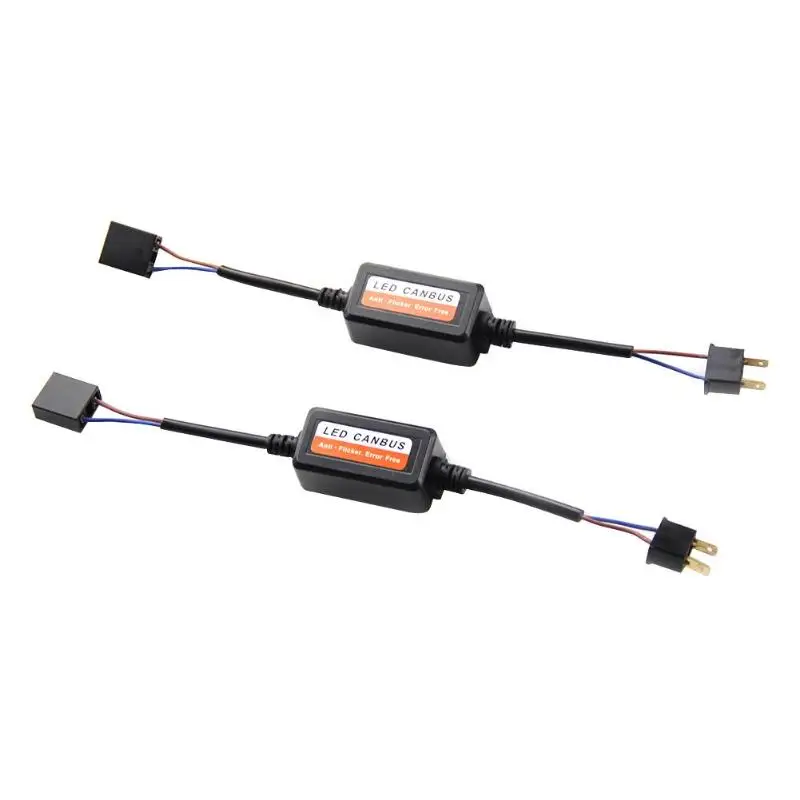 VODOOL 2 шт. 12В H7 H13 LED Canbus без ошибок декодеры для автомобильная светодиодная лампа