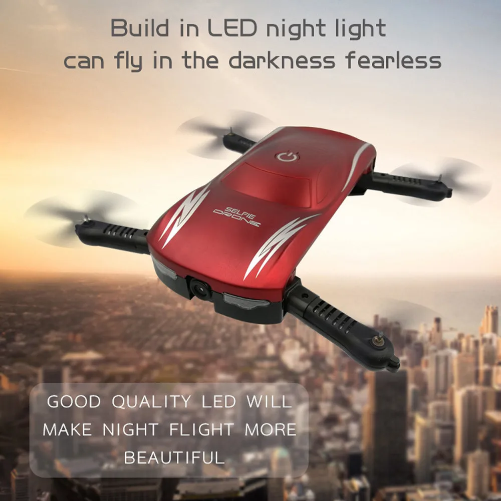 Мода X185 высота Удержание Hd камера Selfie Plegable Wifi Fpv Rc Карманный Дрон Mine