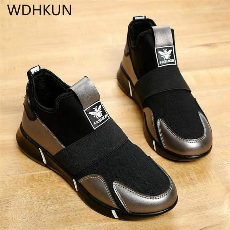 WDHKUN/2019 г. весенне осенние новые модные женские кроссовки на плоской подошве