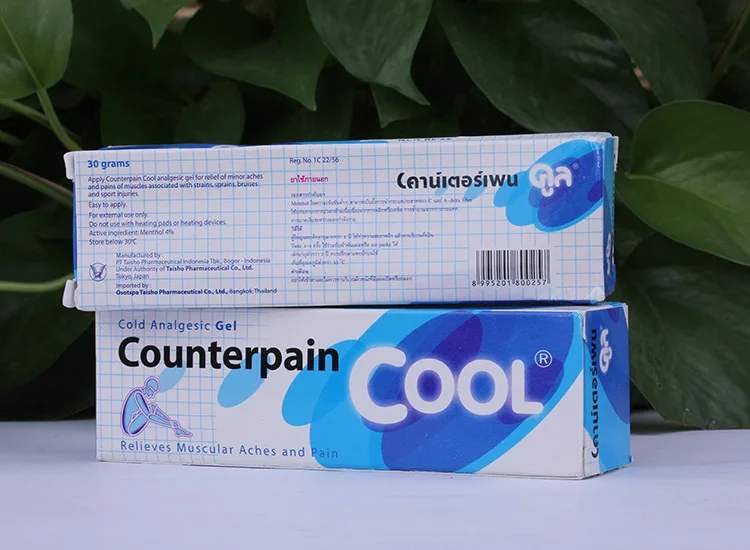 120 г Таиланд Counterpain Analgesic Balm Relieves Muscular Aches And Pain Боли В Суставах Массажное Масло