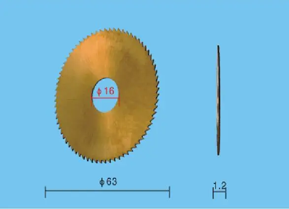 Режущий станок с правым боковым ключом 238BS, режущие диски для резки лезвия, слесарные инструменты
