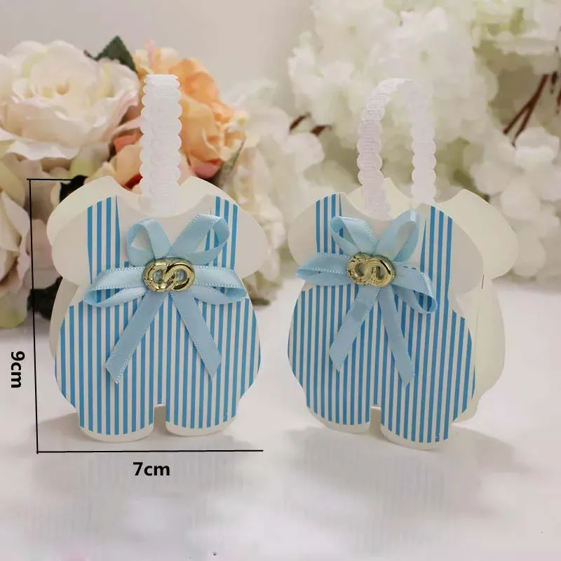 24pcs 7X9CM boy Baby Shower Children skirt candy Bag Gifts Candy Box girl baby shower souvenirs birthday party decorations kids | Дом и сад