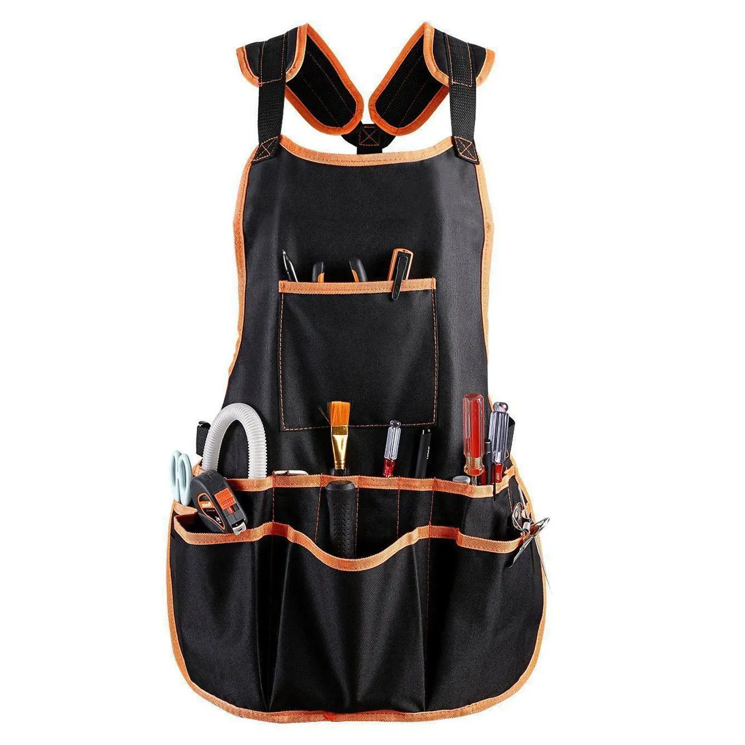 HOT SALE Work Apron tool 16 Tool Pockets tool belt Adjustable vest Tool Apron for mans work apron and women work apron with wa