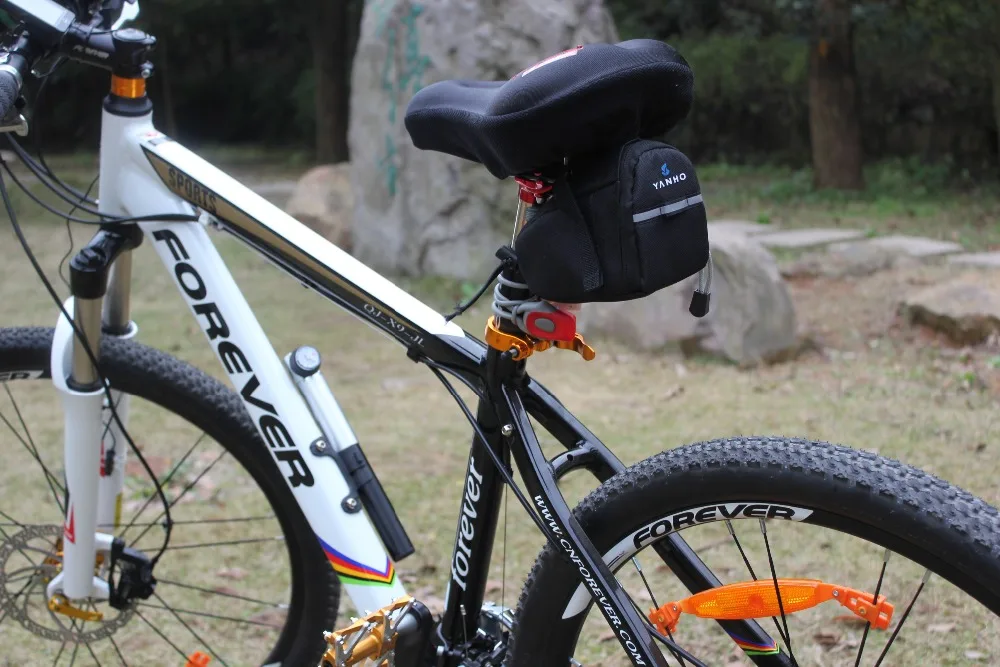 Суперлегкая сумка на седло для велосипеда заднего сиденья с амортизацией | Спорт