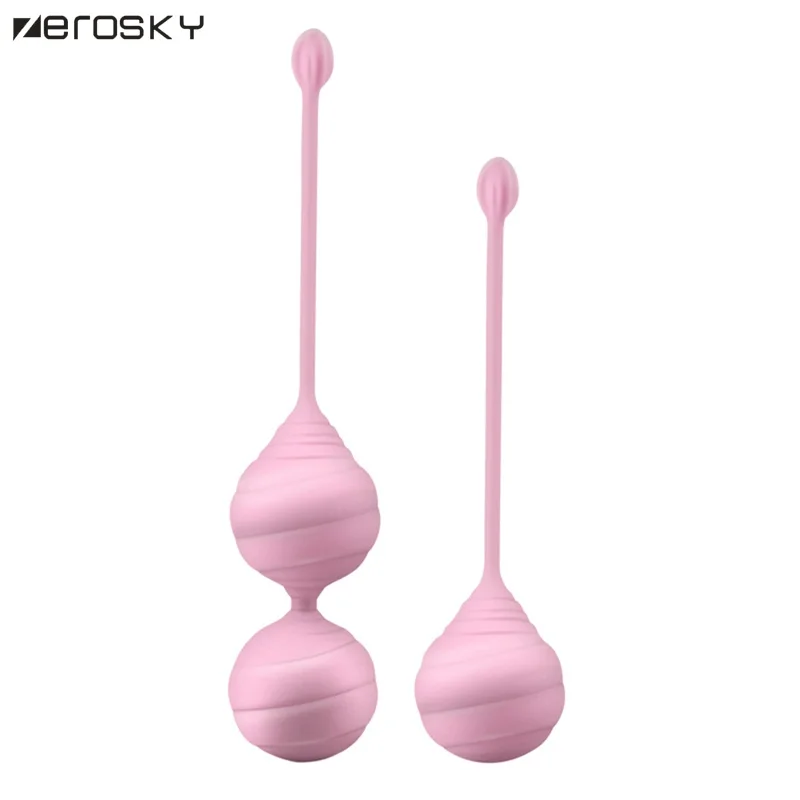 Medical Silicone Kegel Balls Vaginal Muscle Tighten Training Aid Love Ball Sex Toys for Women Zerosky |