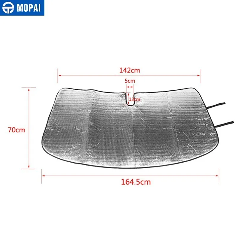 Козырек от солнца MOPAI для Ford F150 2009 + козырек на лобовое стекло с защитой УФ лучей